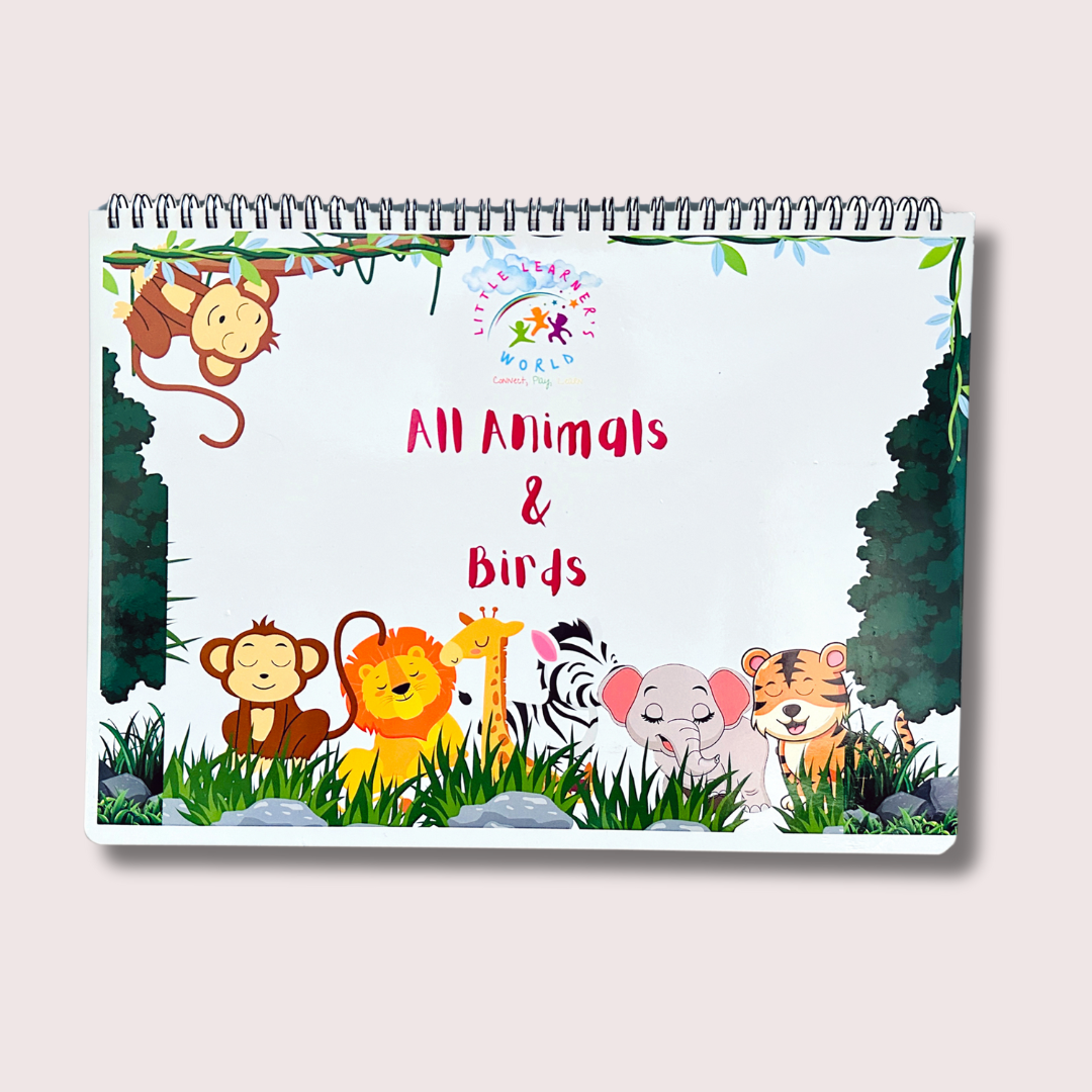 Animals and birds binder - Little Learners World